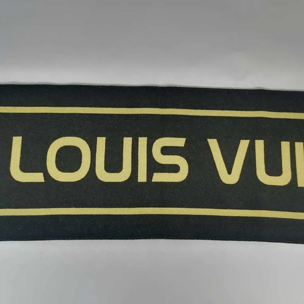 New Authentic Louis Vuitton Wool Cashmere City Gravity Scarf - Picture 11 of 12